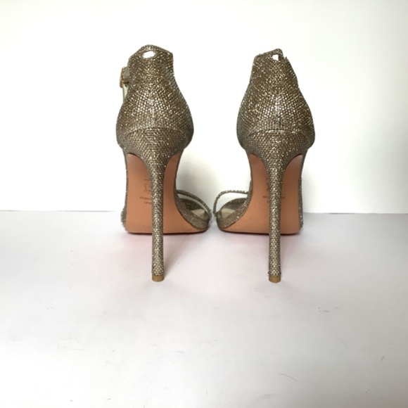 Stuart Weitzman NUDIST STRAP HEELS 9 - Picture 10 of 15